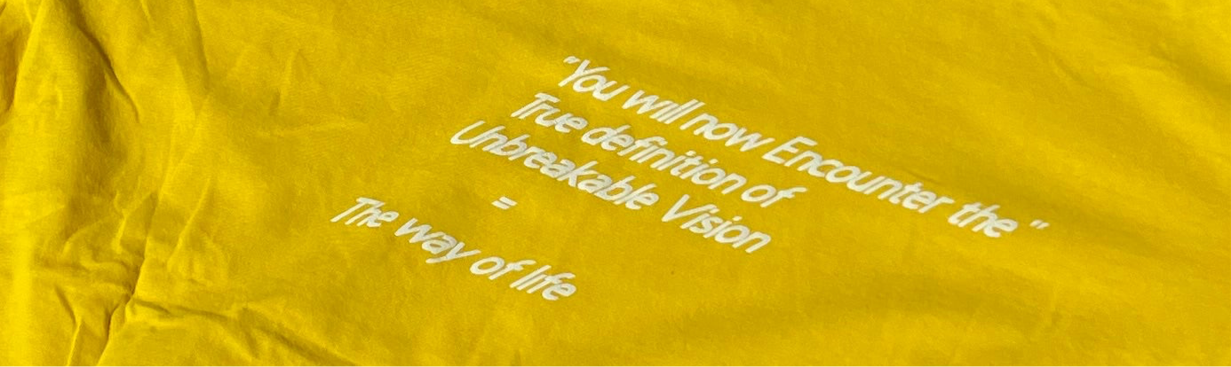 Unisex Yellow “You Will Now Encounter” T-Shirt⭐️💯