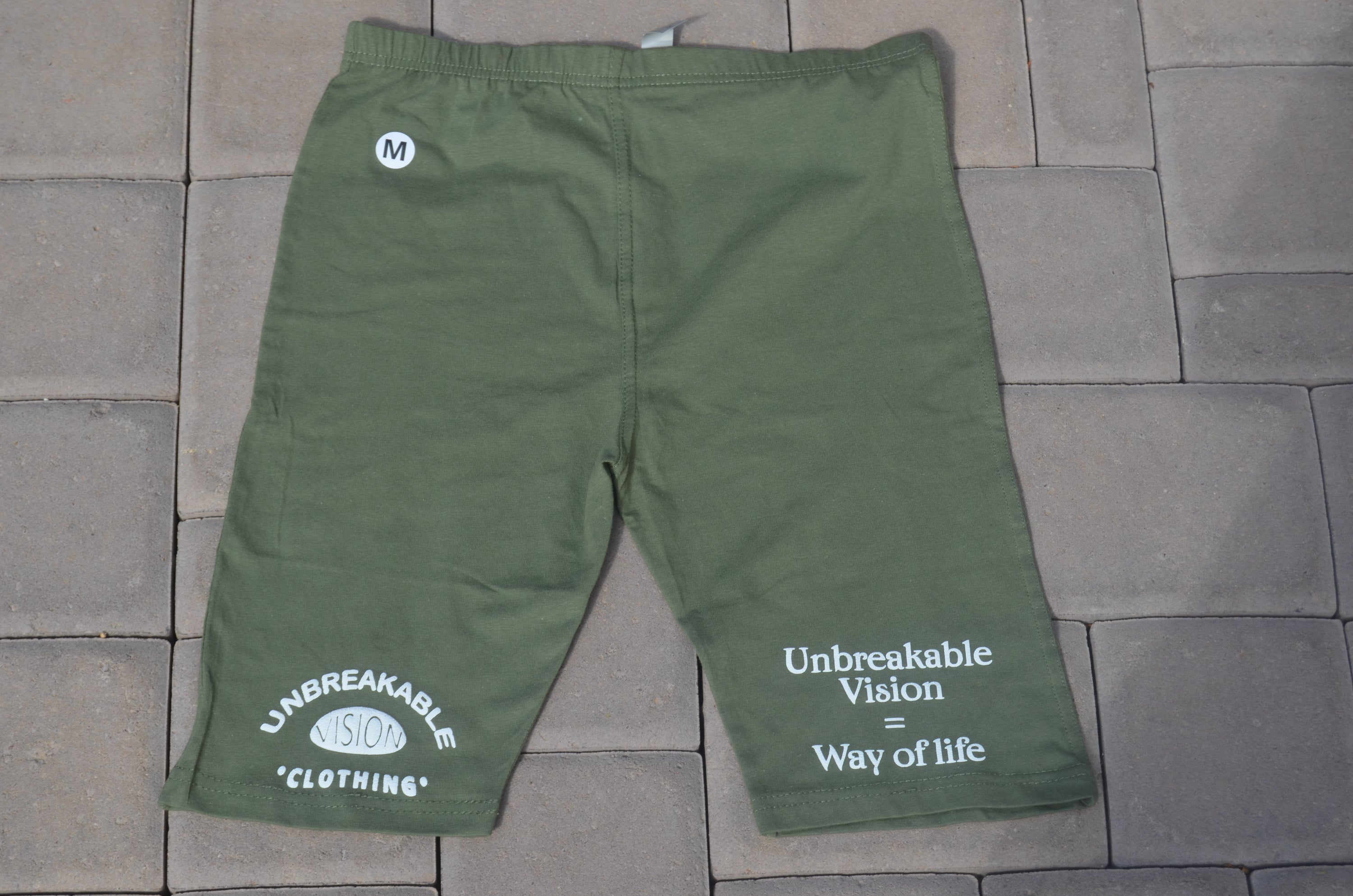 Female Olive Green Biker Shorts🫒🍸