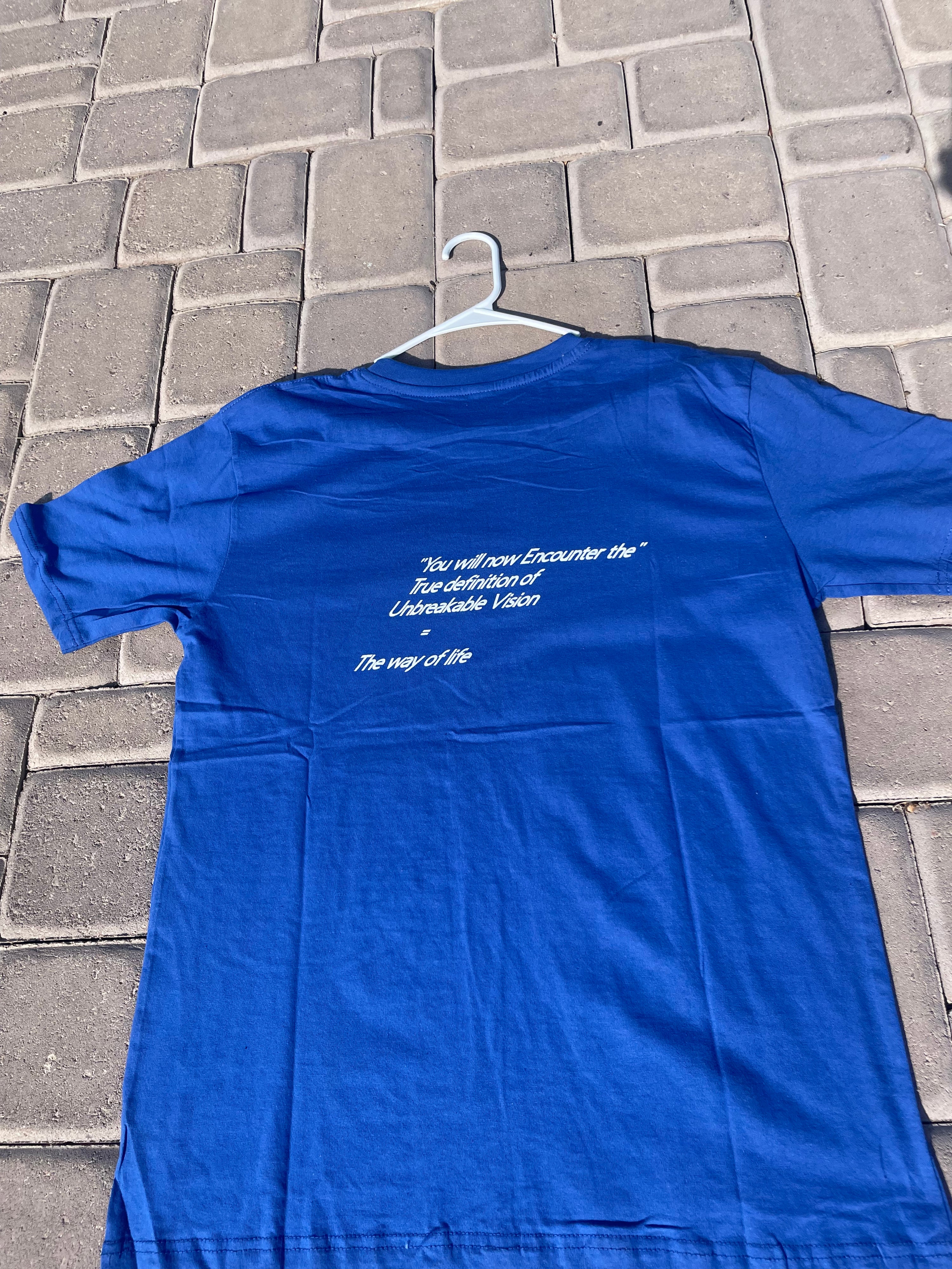 Unisex Blue “You Will Now Encounter” T-Shirt 🥶🅿️