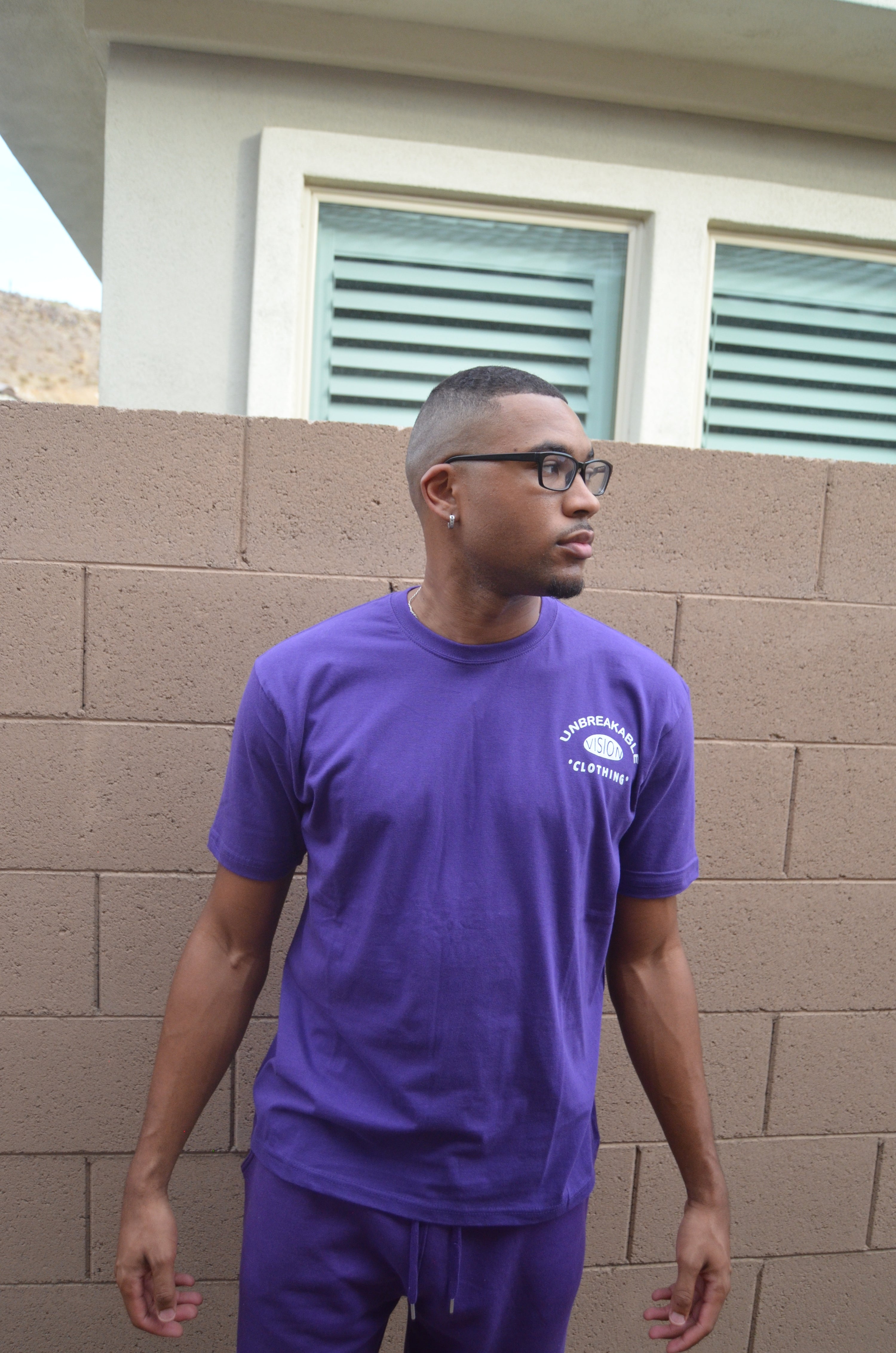 Unisex Purple “You Will Now Encounter” Sets ☂️💟