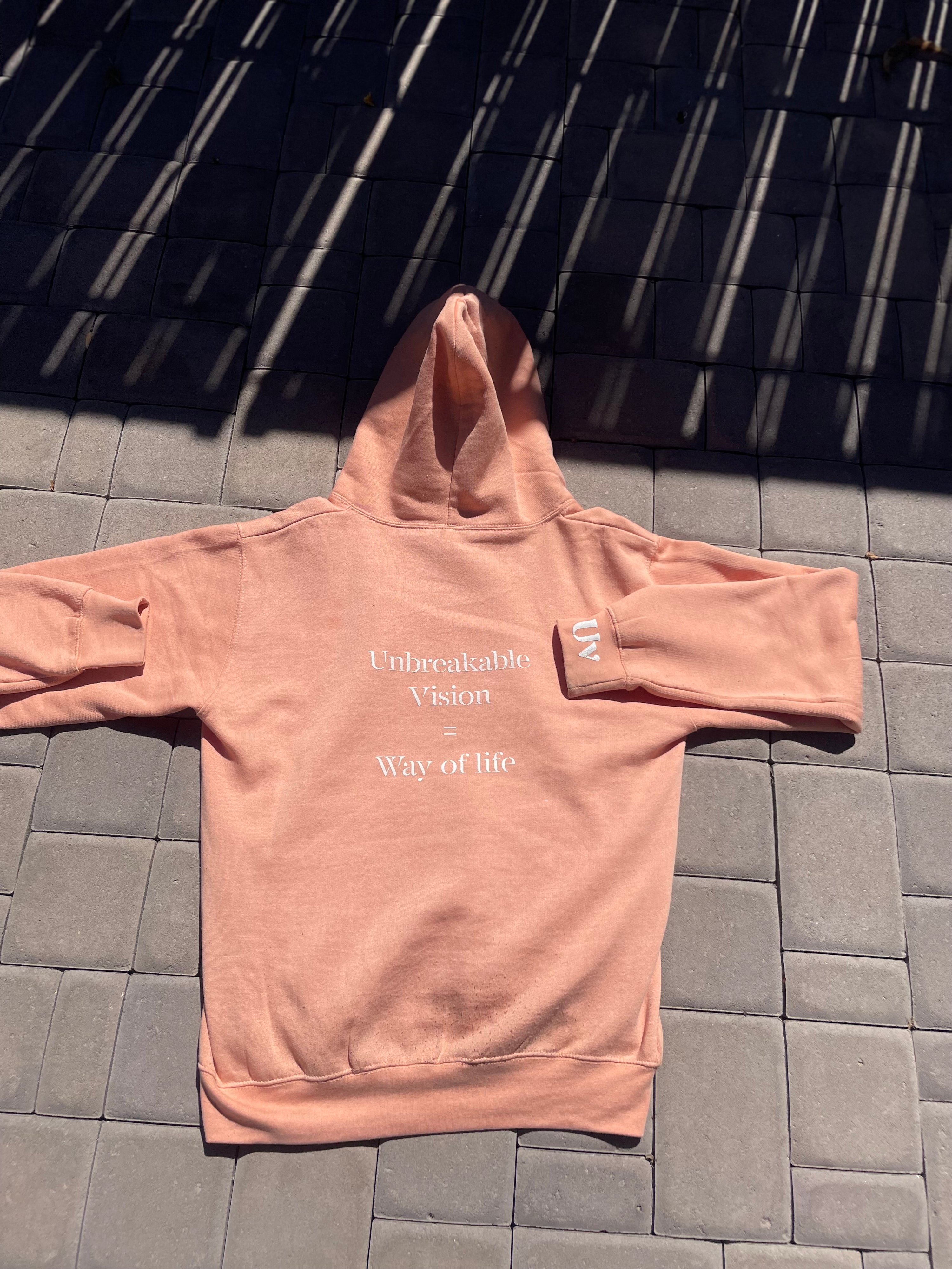 Unisex Peach “ Way Of Life” Hoodie 🍑🍊