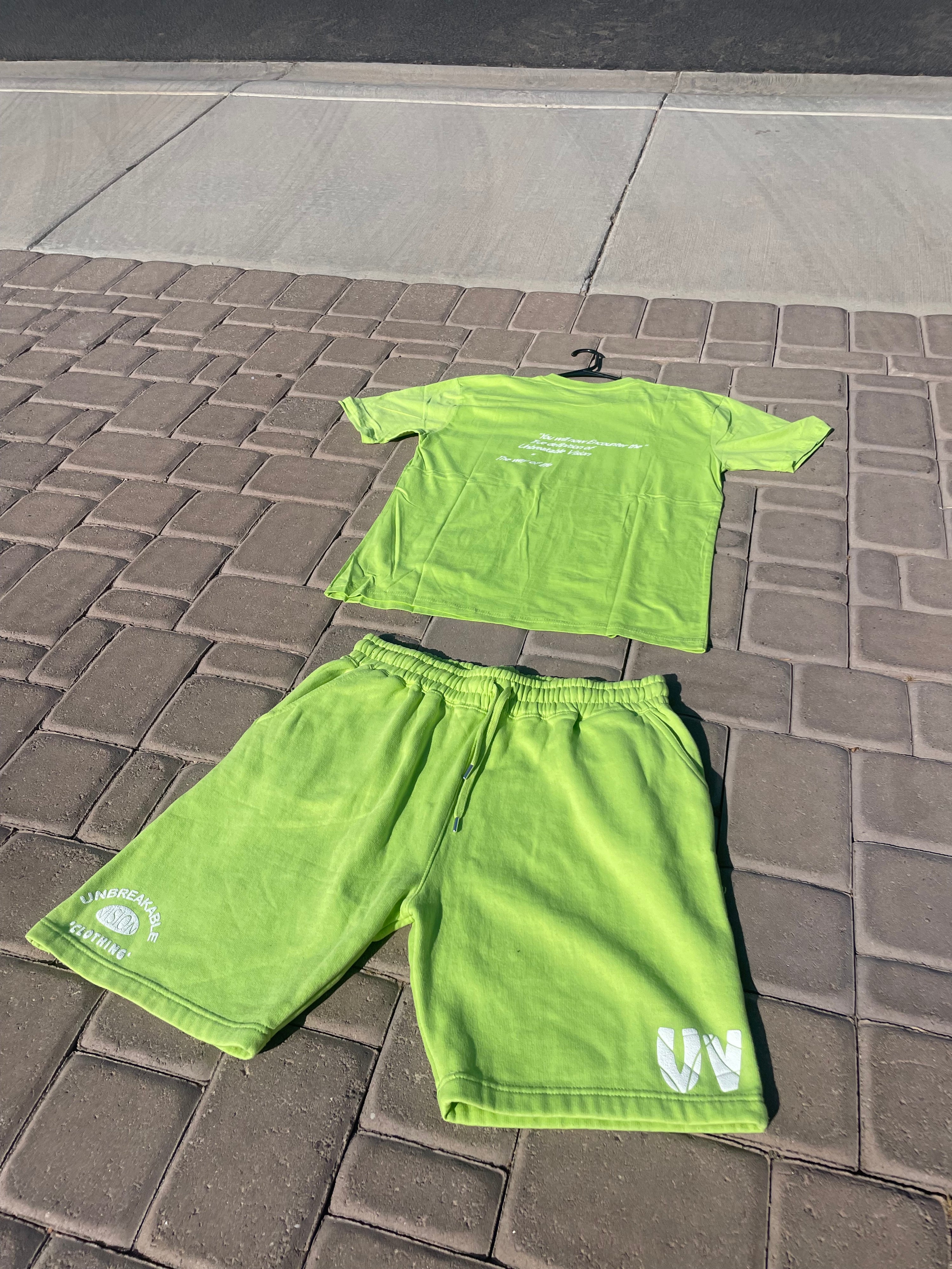 Unisex Lime Green “You Will Encounter” Set 🍋‍🟩🍋