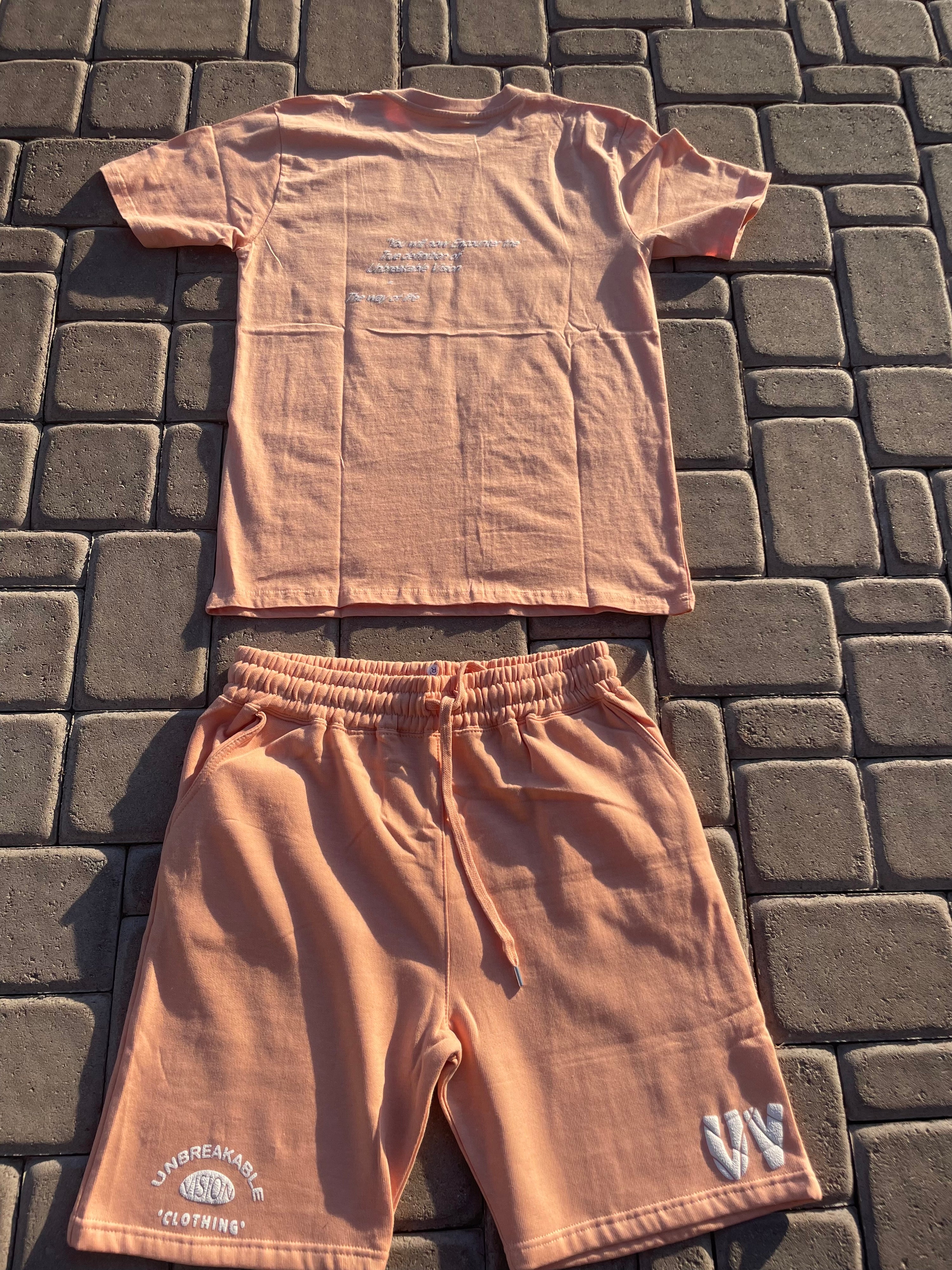 Unisex Peach “You Will Encounter”  Set🍑💯